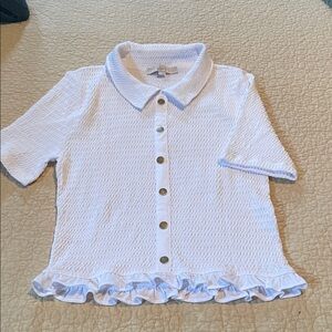 Loft women’s white Top, size L